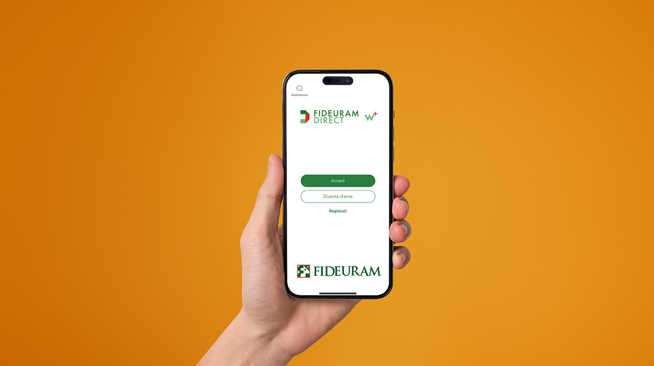 Schermata app Welcome+